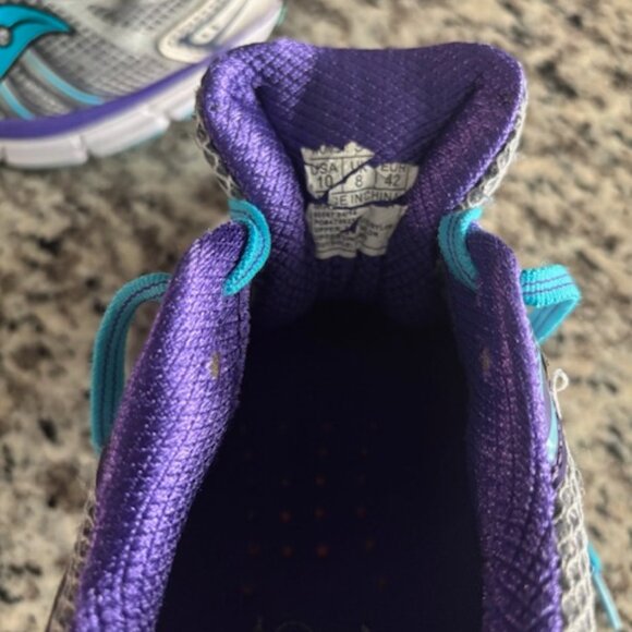 Share Saucony Omni 13 blue/purple running shoes (size 10 women), running, SALE! - Picture 10 of 10